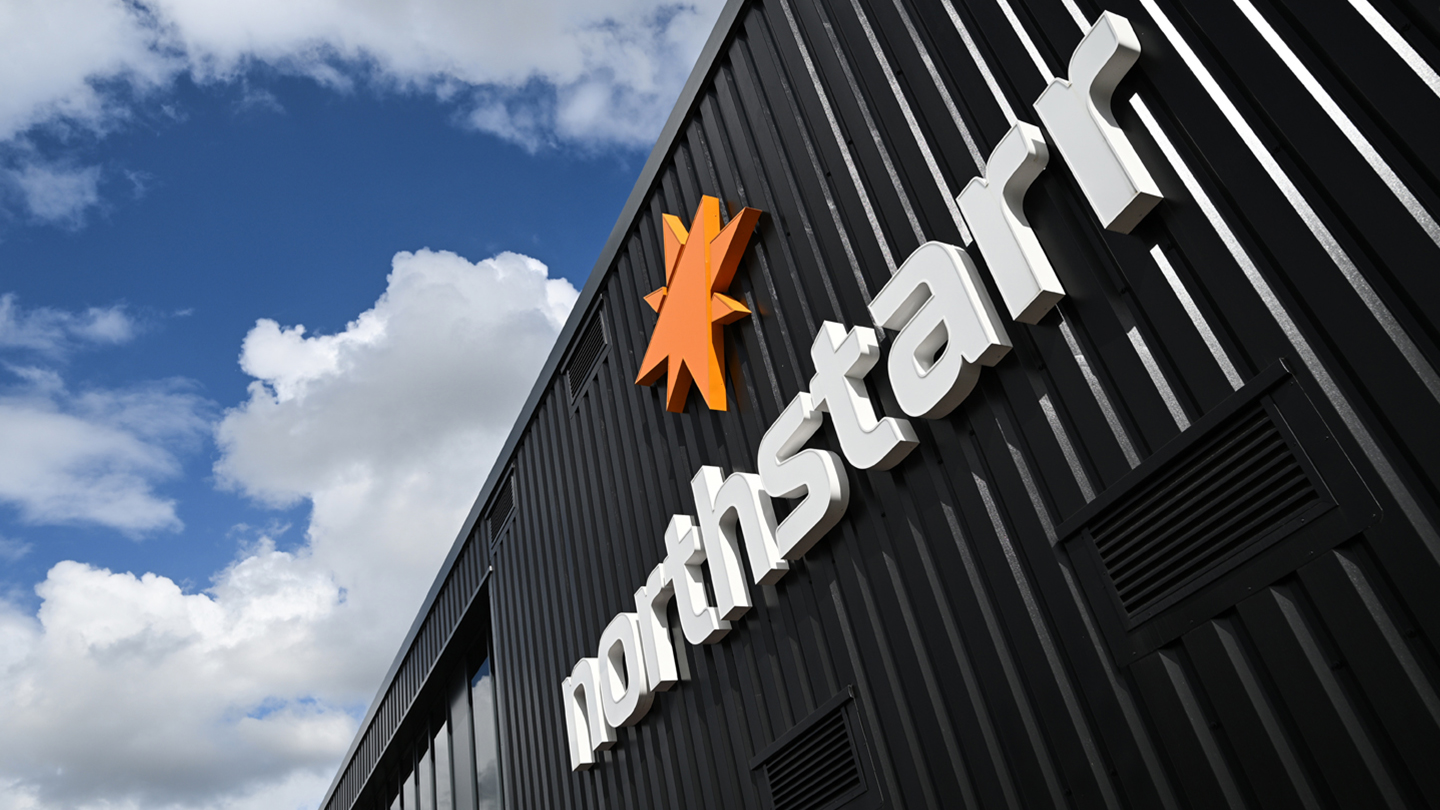 Image of the Northstarr building showcasing the logo